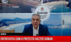prefeito de Guarujá, Valter Suman,