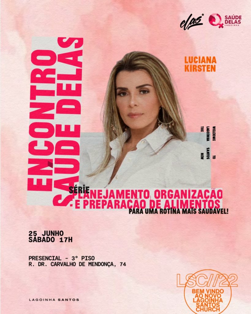 Como planejar, organizar e preparar alimentos é tema de palestra