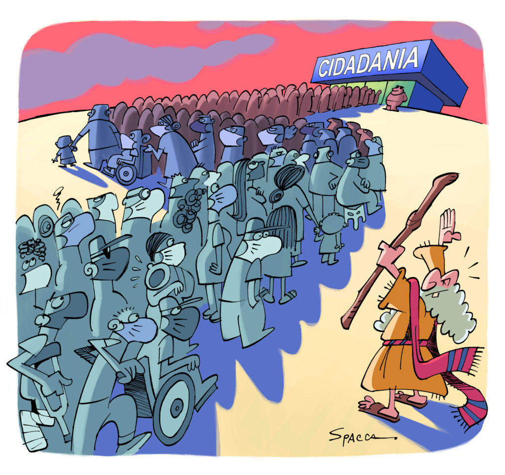 As longas filas da pobreza e o auxílio brasil