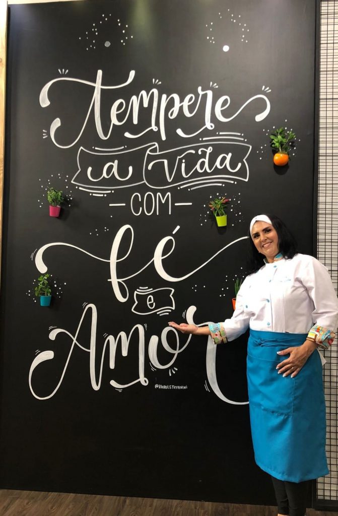 Culinarista da Baixada Santista ensina receita na TV