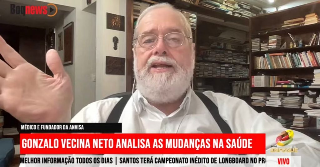 Ex-presidente da Anvisa Gonzalo Vecina Neto participa do Jornal Enfoque