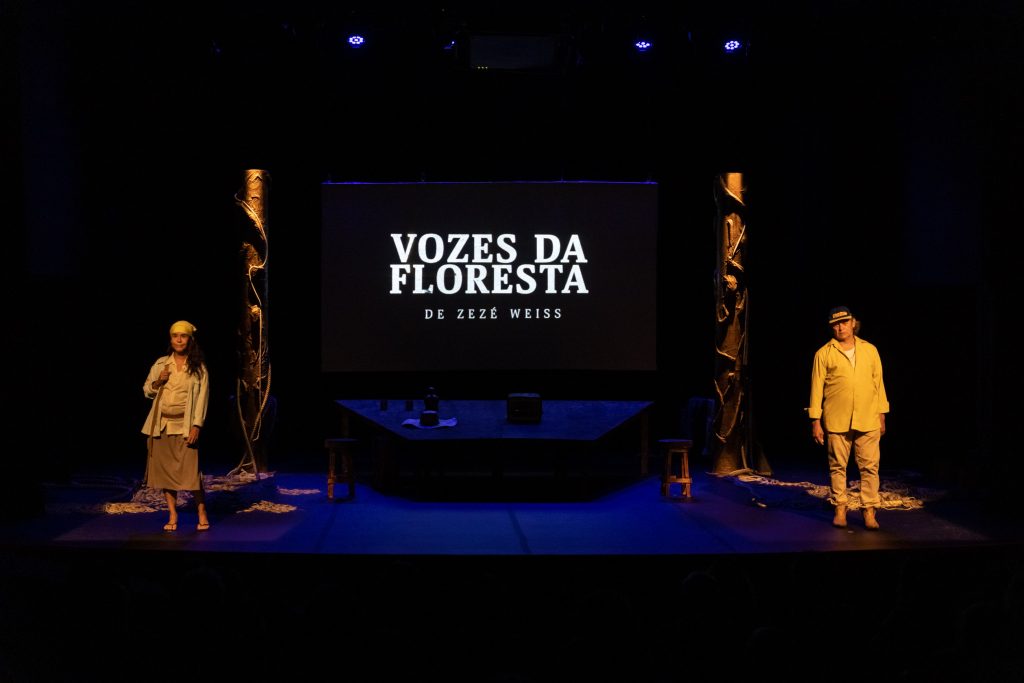 Com Lucélia Santos, espetáculo Vozes da Floresta é atração no Sesc Bertioga