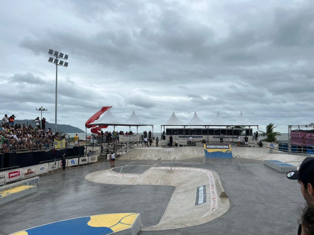 Santos Skatepark Chorão é inaugurada no Novo Quebra-Mar