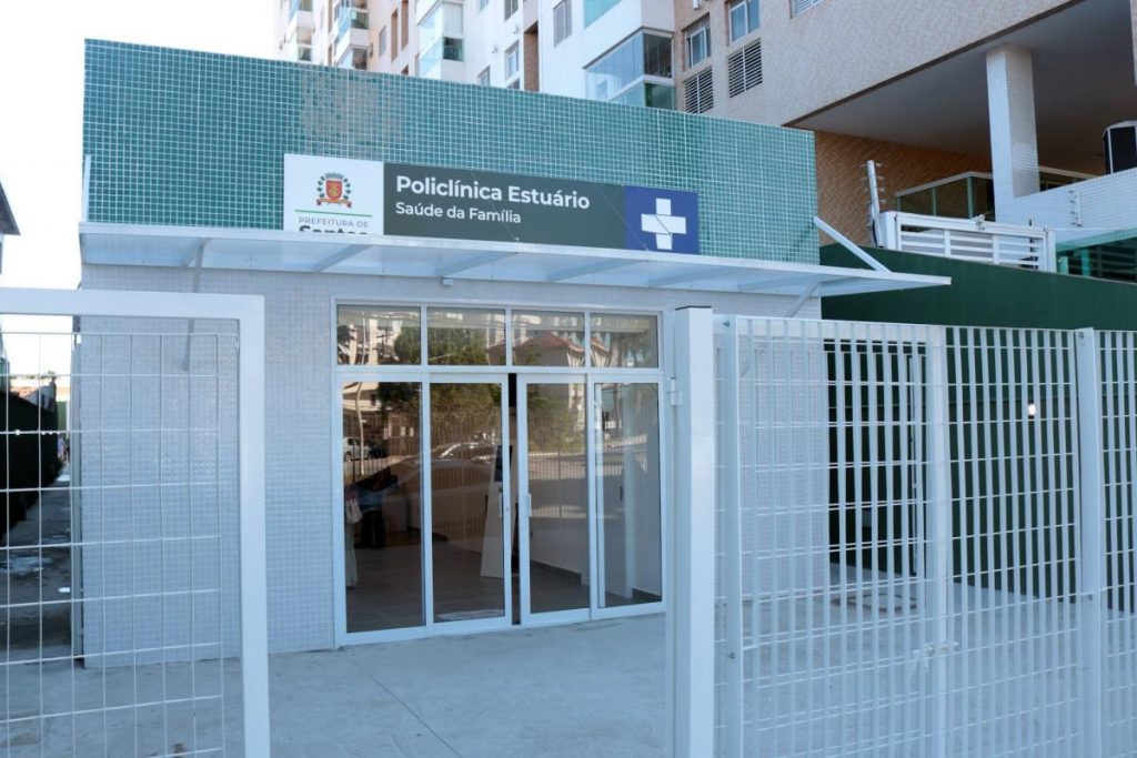 Nova e moderna policlínica beneficia moradores do Estuário e Macuco, em Santos
