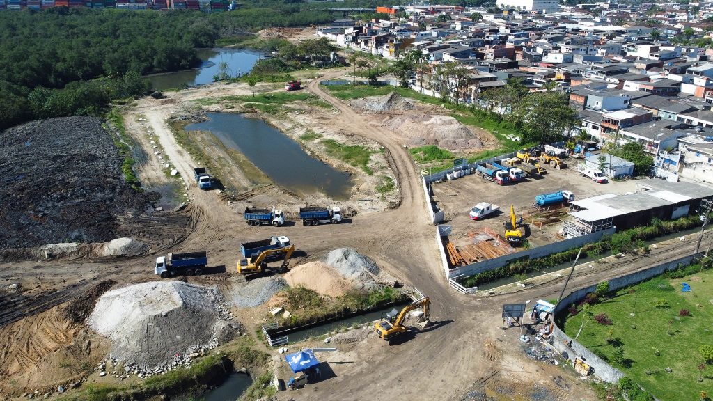 População pode acompanhar o andamento das obras que acontecem em Guarujá