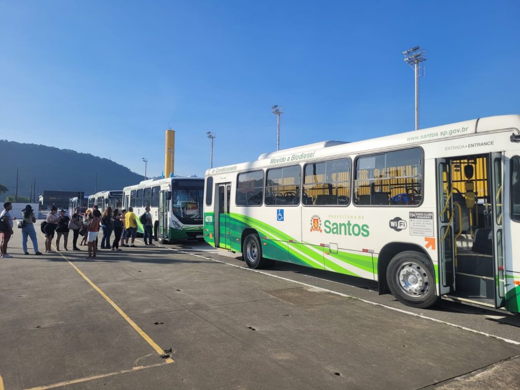 Transporte coletivo de Santos será gratuito nos dias do Enem