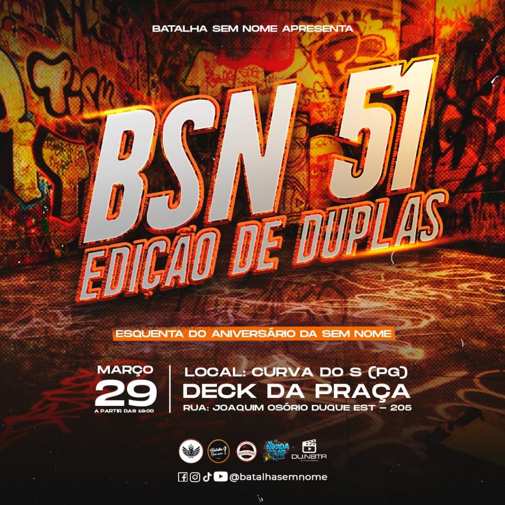 Batalha Sem Nome realiza primeira edição em dupla