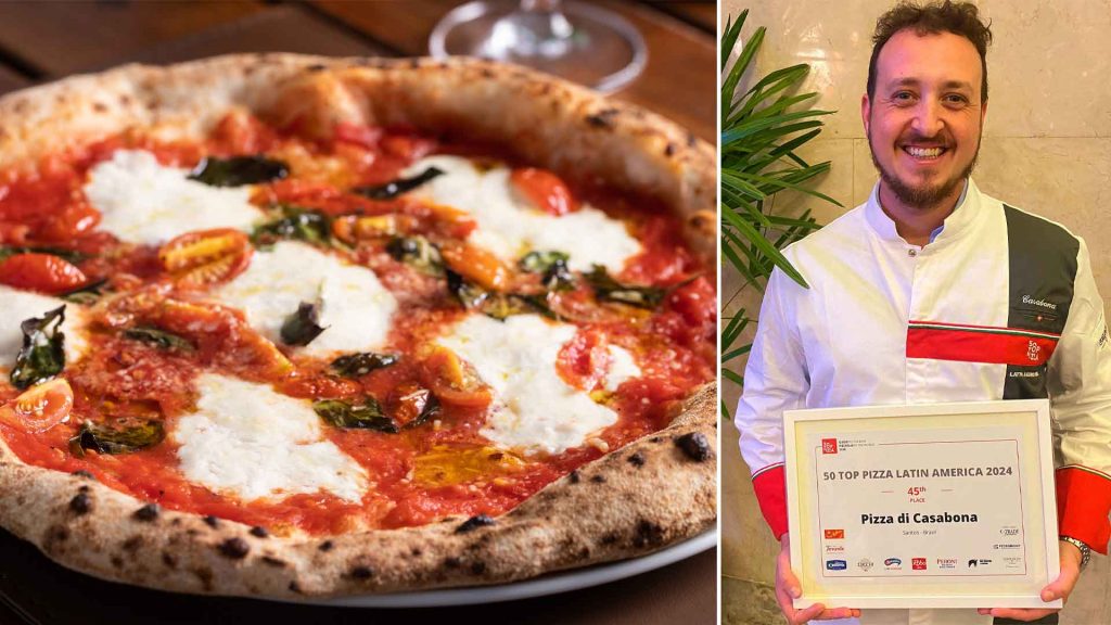 Pizzaria de Santos ganha prêmio renomado “50 Top Pizza” da América Latina