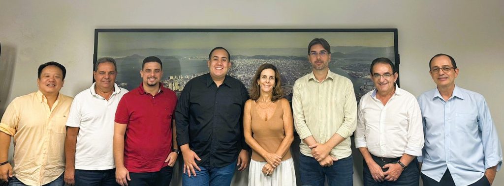 Diretores da Abrasel se reúnem com representantes da Prefeitura de Santos