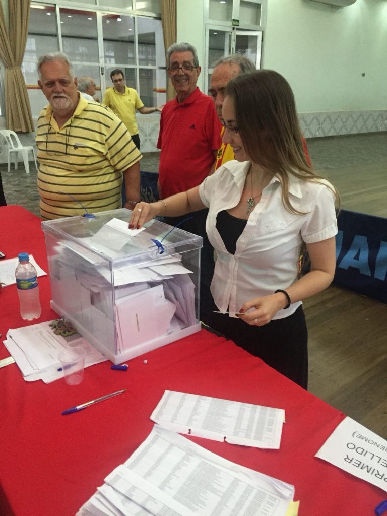 Eleições para o parlamento europeu terá mesa no centro espanhol