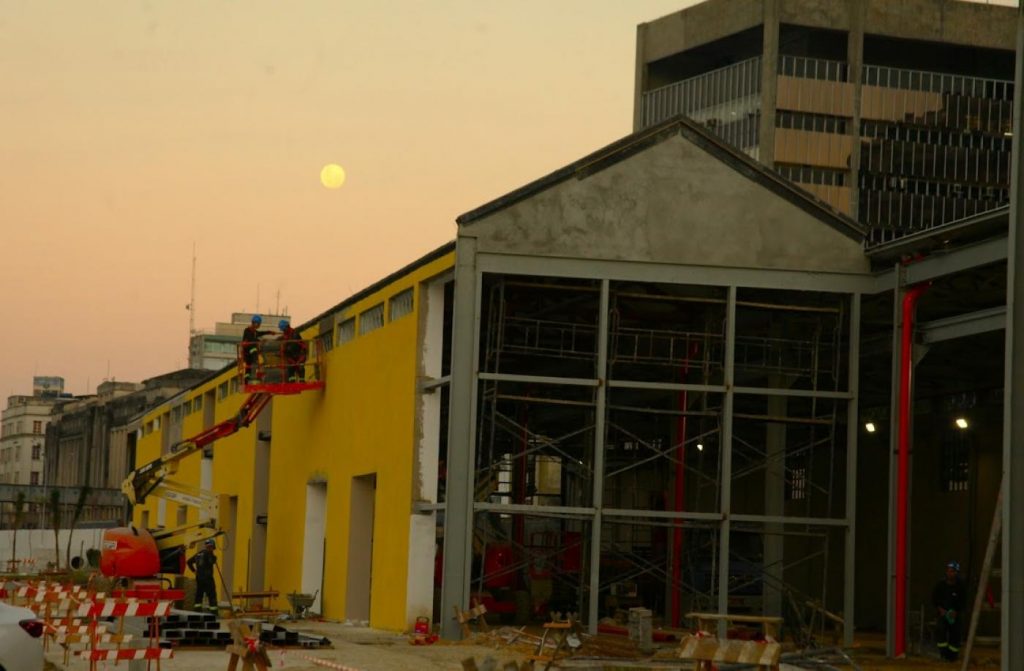 Primeira fase do Parque Valongo, em Santos, tem 75% das obras concluídas