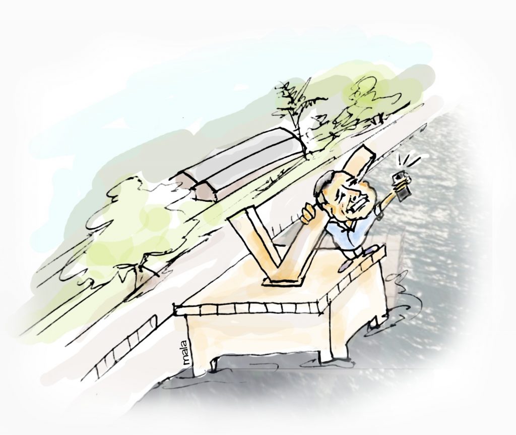 Martelo batido para o Parque Valongo