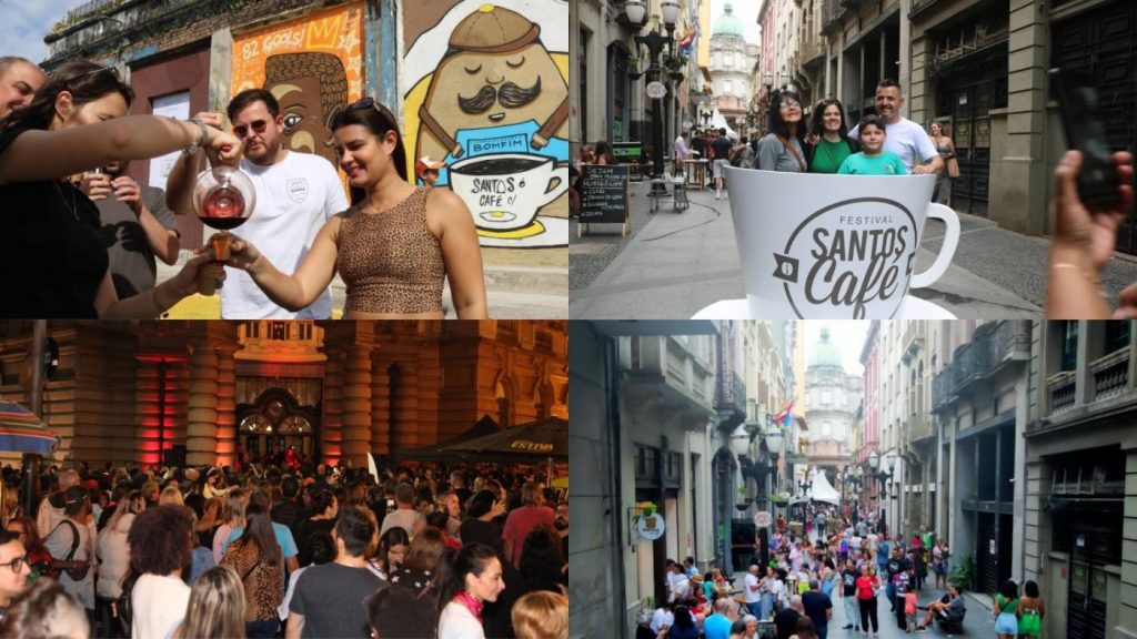 Festival Santos Café terá mais de 80 atrações espalhadas pelo Centro Histórico