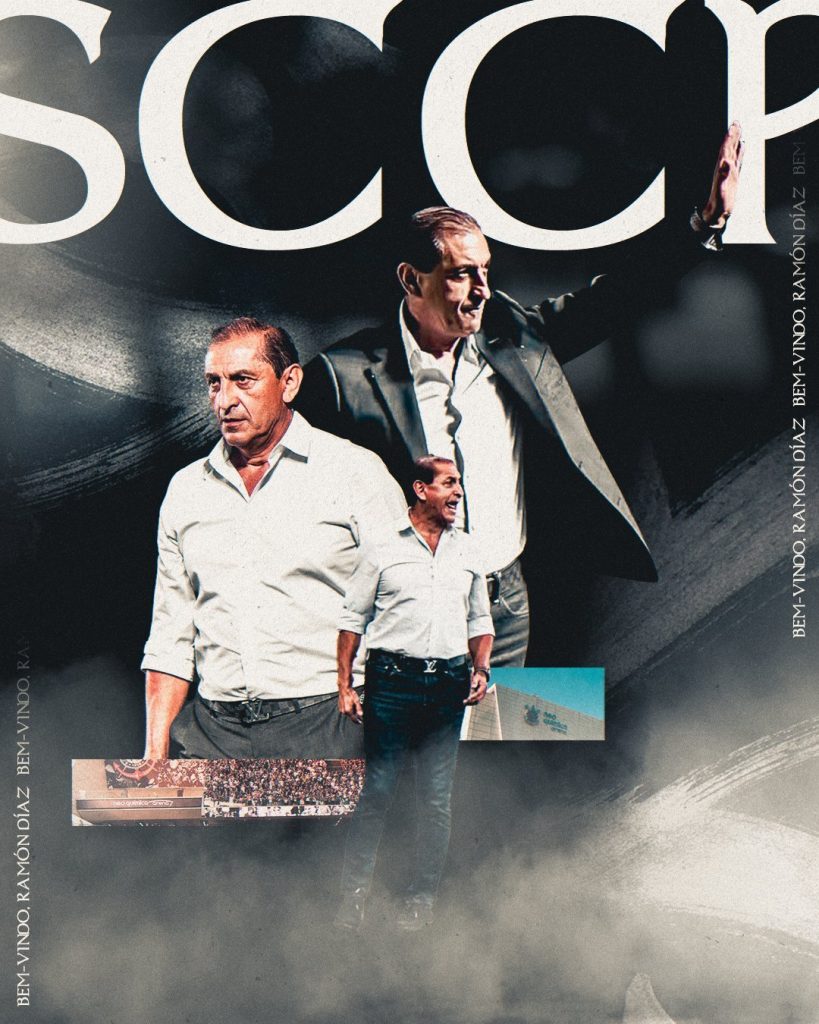 Corinthians anuncia contratação do treinador Ramón Díaz