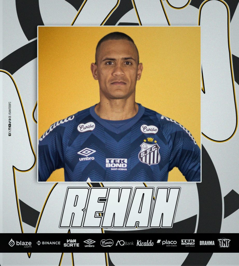Santos FC anuncia contratação do goleiro Renan