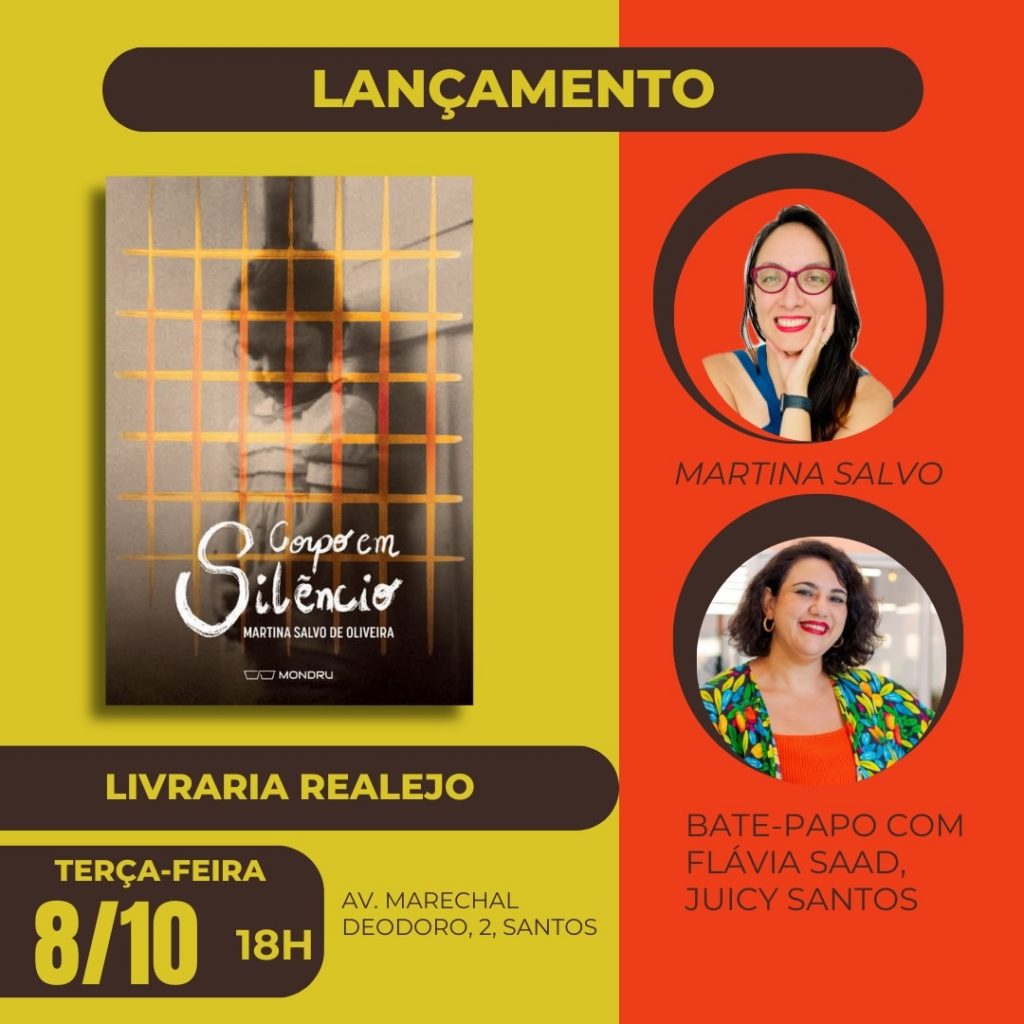 Violência Sexual Infantil é tema de livro que será lançado no dia 8 de outubro