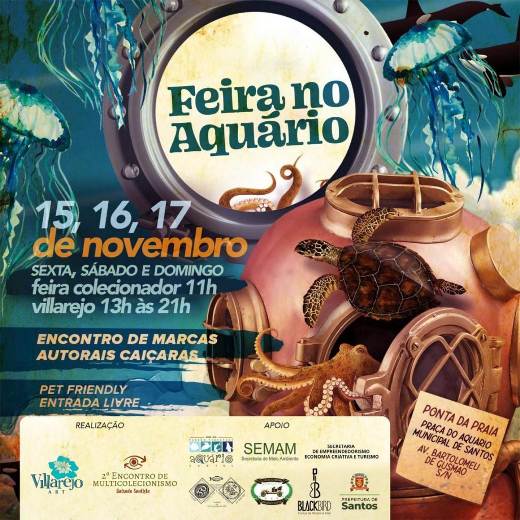 Feira criativa com encontro de colecionadores é opção de lazer para o feriadão