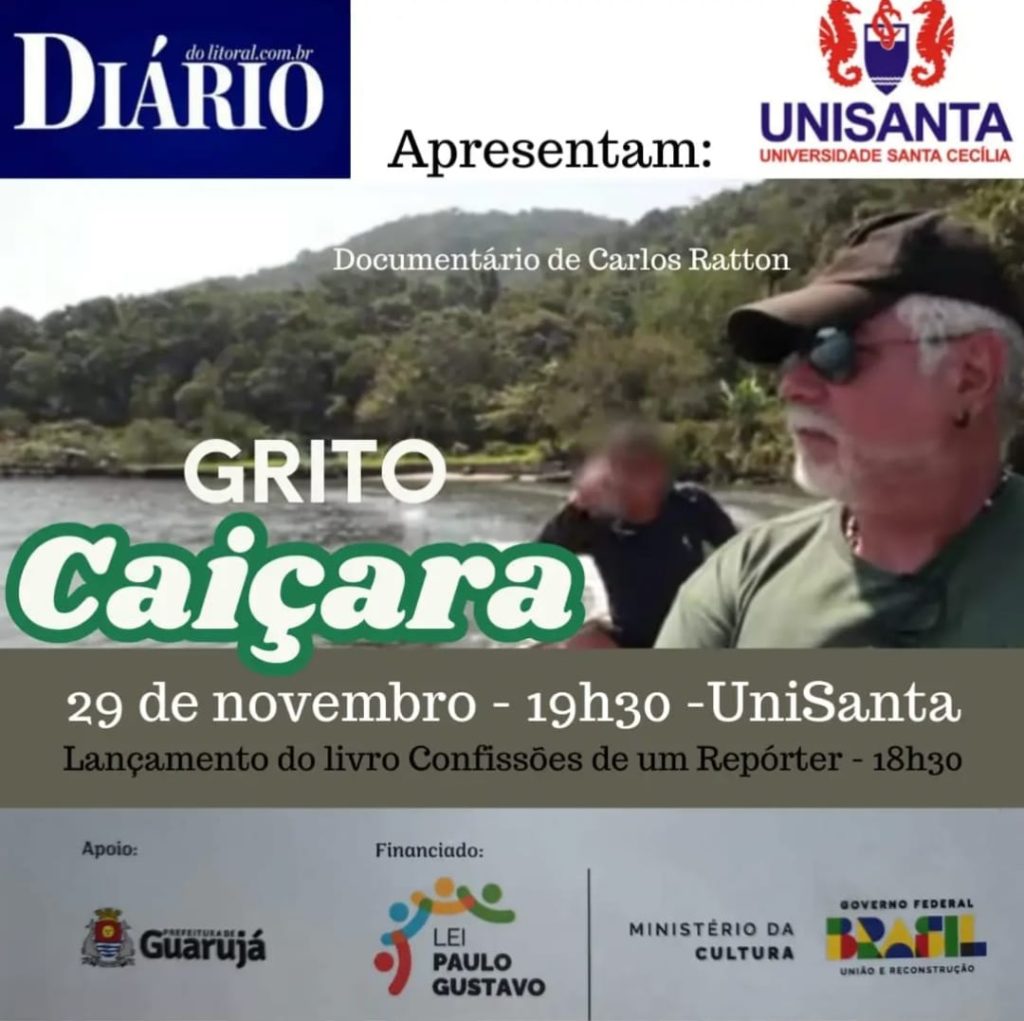 Carlos Ratton lança novo documentário e livro na Unisanta