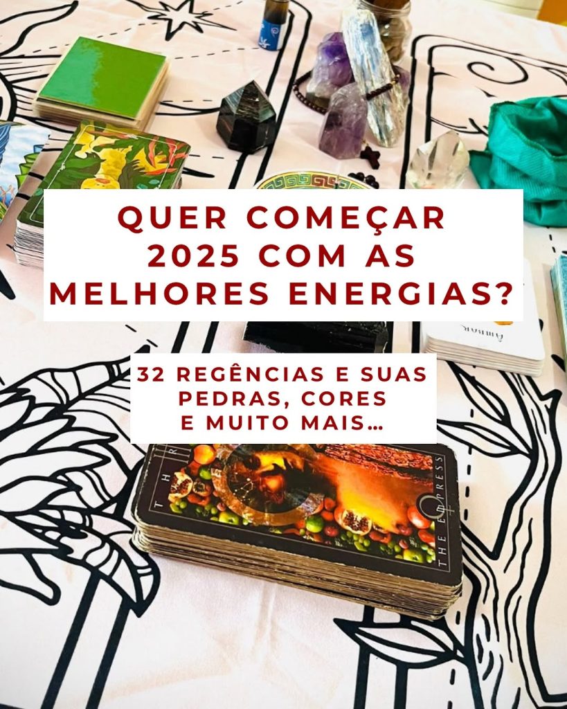 Curso apresenta como descobrir as energias que regem 2025