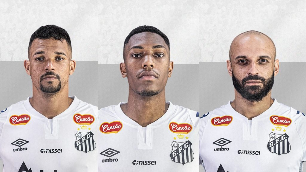 Santos FC anuncia contratação de Thaciano, Luisão e Zé Ivaldo
