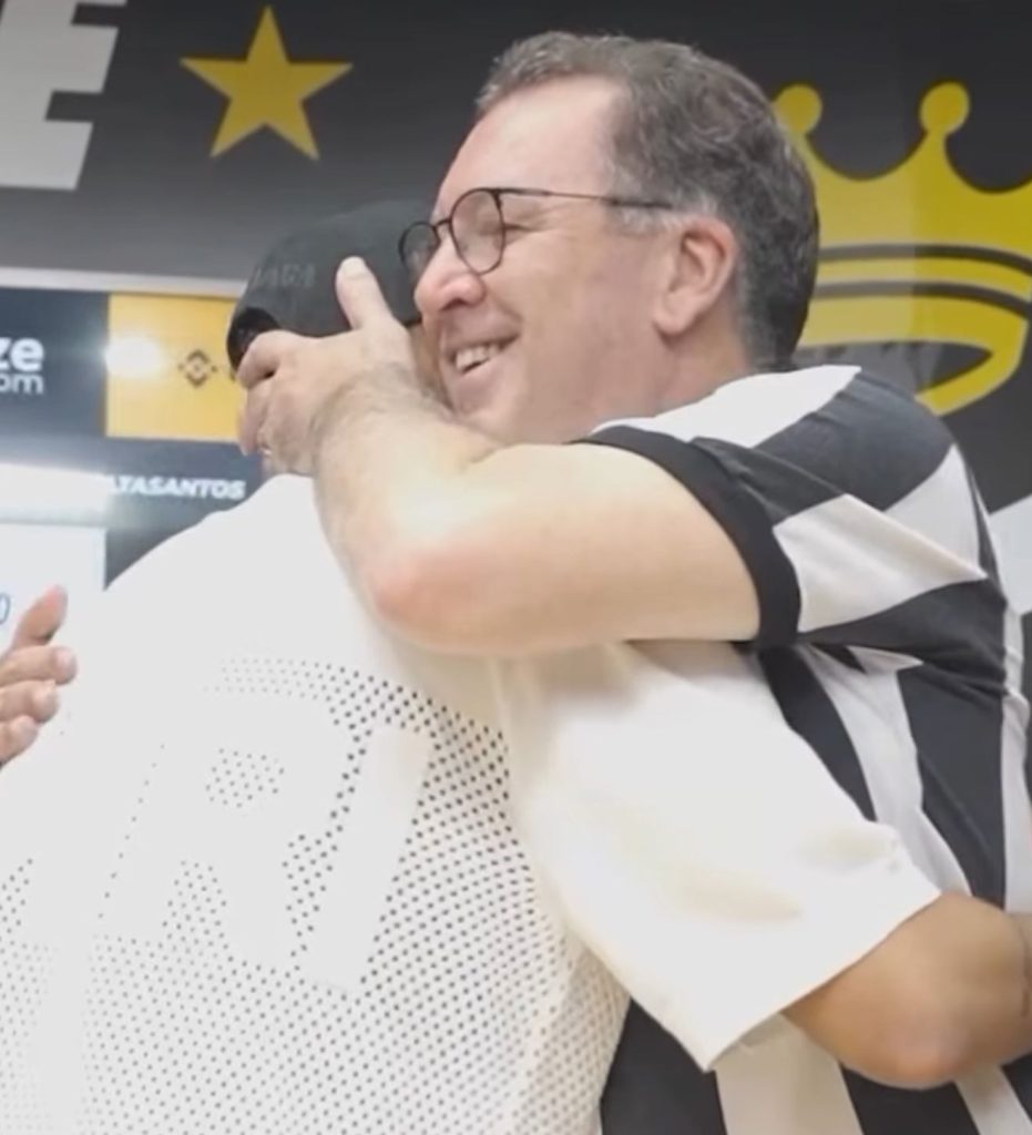 Presidente do Santos FC anuncia volta de Neymar Jr