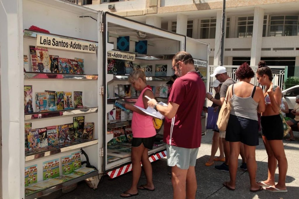 Projeto Leia Santos inicia programação de janeiro na próxima sexta-feira