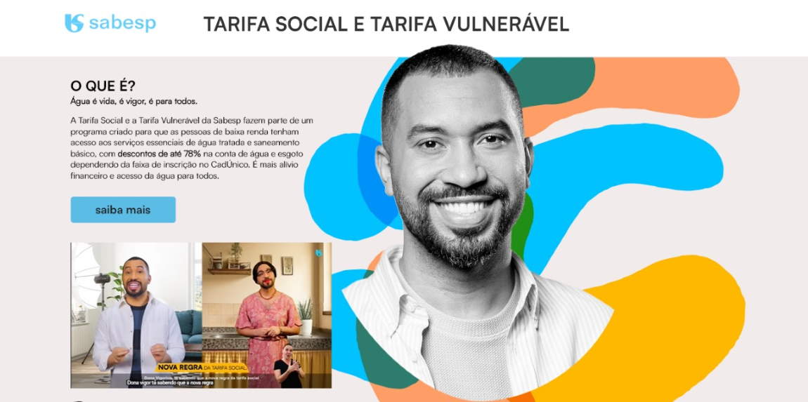 
                Sabesp prorroga Tarifa Social por mais seis meses            