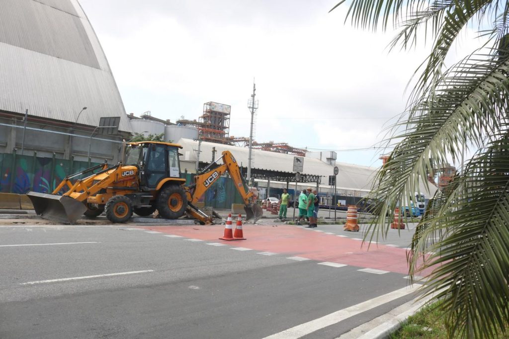 Abertura de acesso viário na área portuária criará novo binário para o trânsito