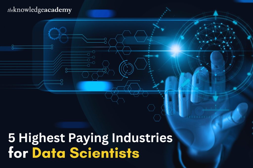 As 5 indústrias mais bem pagas para Cientistas de Dados