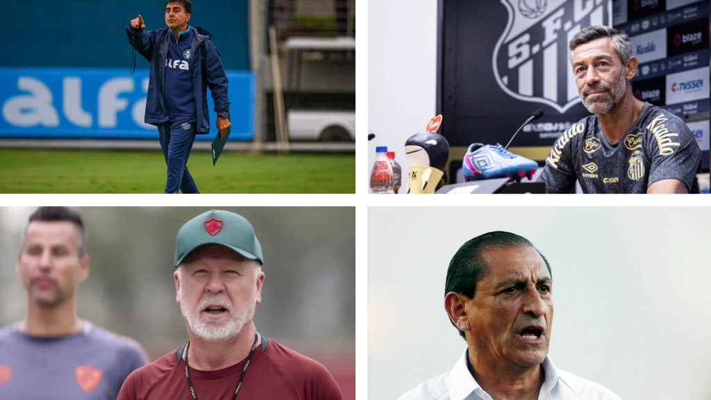 Técnicos caem em série e pressionados se multiplicam no início do Brasileirão