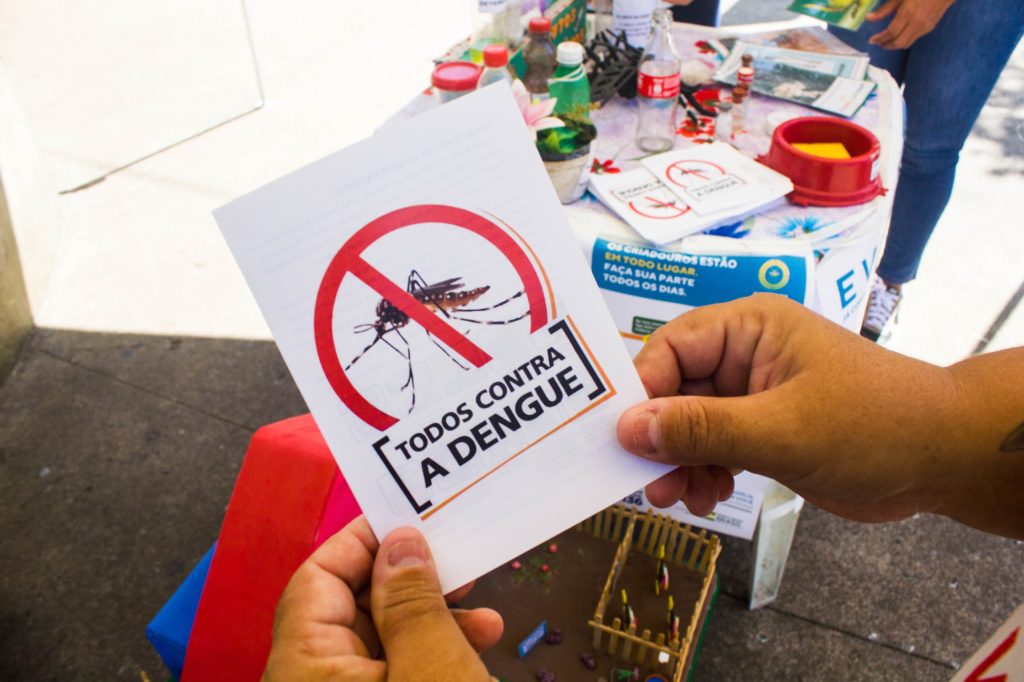 Em abril, mais de 4 mil focos do mosquito Aedes foram eliminados em São Vicente