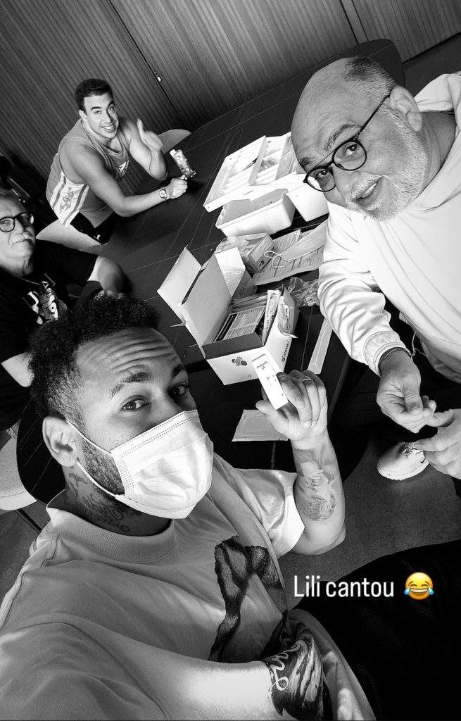 Neymar Jr testa negativo para a Covid-19