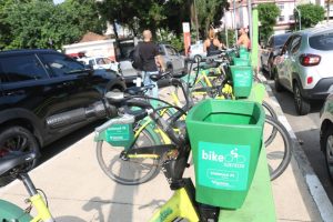 Santos oferece gratuidade nas bikes compartilhadas no dia 19 de agosto