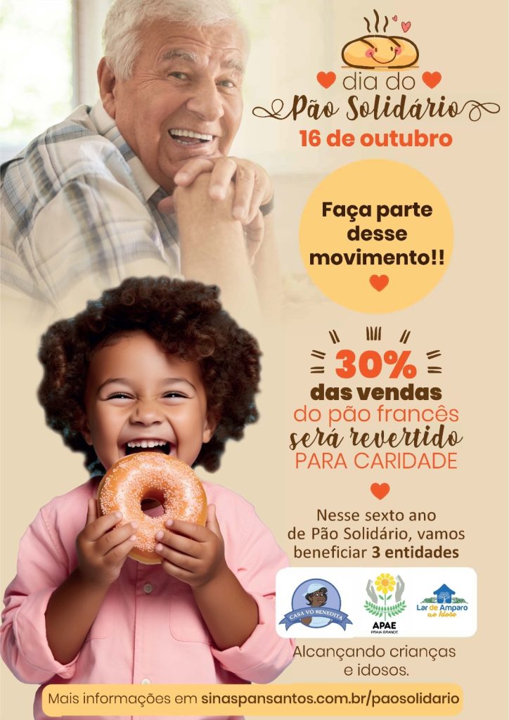 Sinaspan promove 6ª edição da campanha “Pão Solidário”