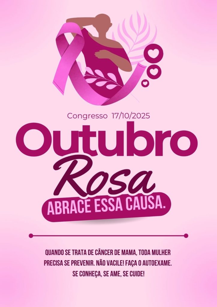 1º Congresso Outubro Rosa promove saúde, prevenção e direitos das mulheres