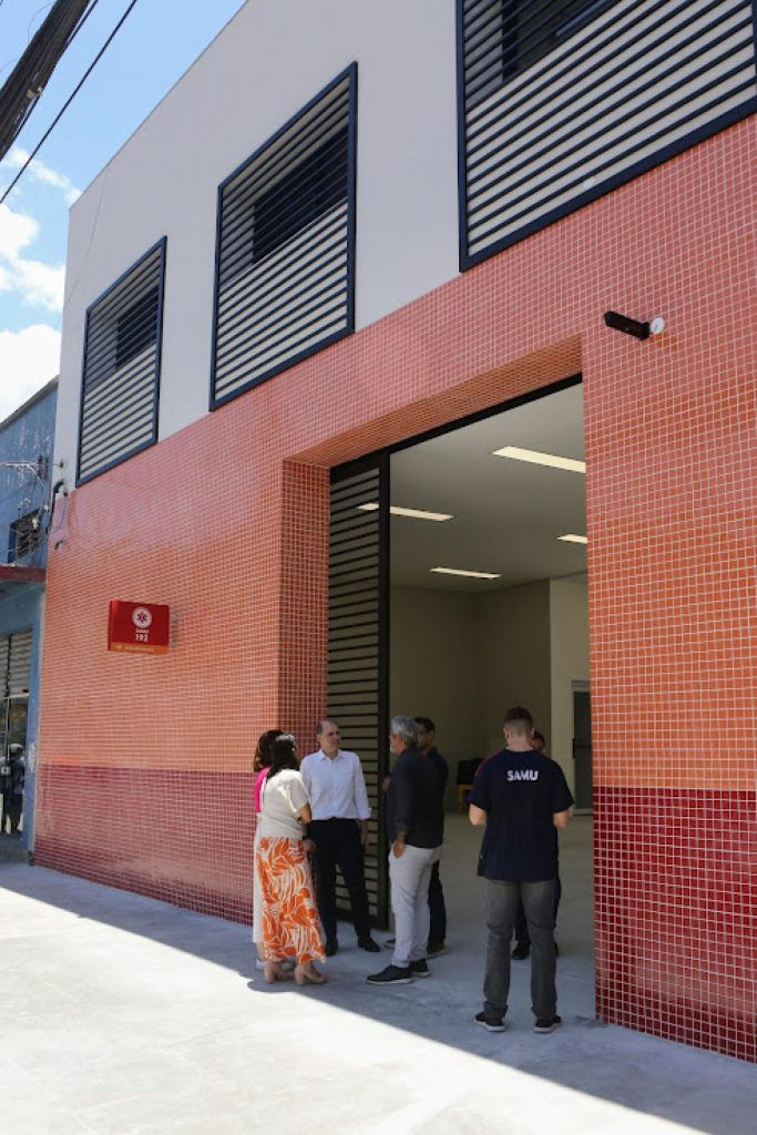 Nova base central do Samu de Santos entra em fase final de construção