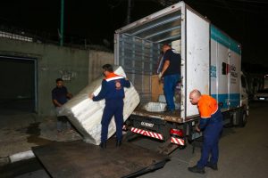 Ajuda humanitária Mongaguá Foto: Divulgação/Governo de SP