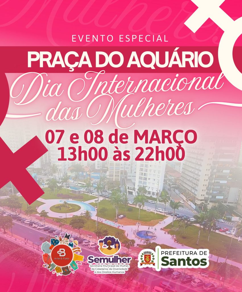 Bazar Arte&Fato celebra o Dia da Mulher na Praça do Aquário