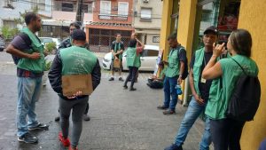 Agentes visitam 1,7 mil casas e eliminam 64 focos com larvas em Santos