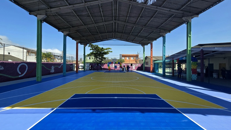 Quadra Guarujá Foto: Divulgação/PMG