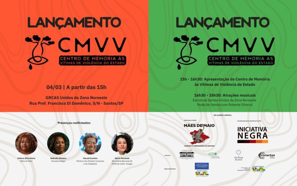 Ministra Macaé Evaristo lança Centro de Memória às Vítimas da Violência