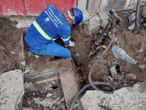 Obra Sabesp Baixada Santista