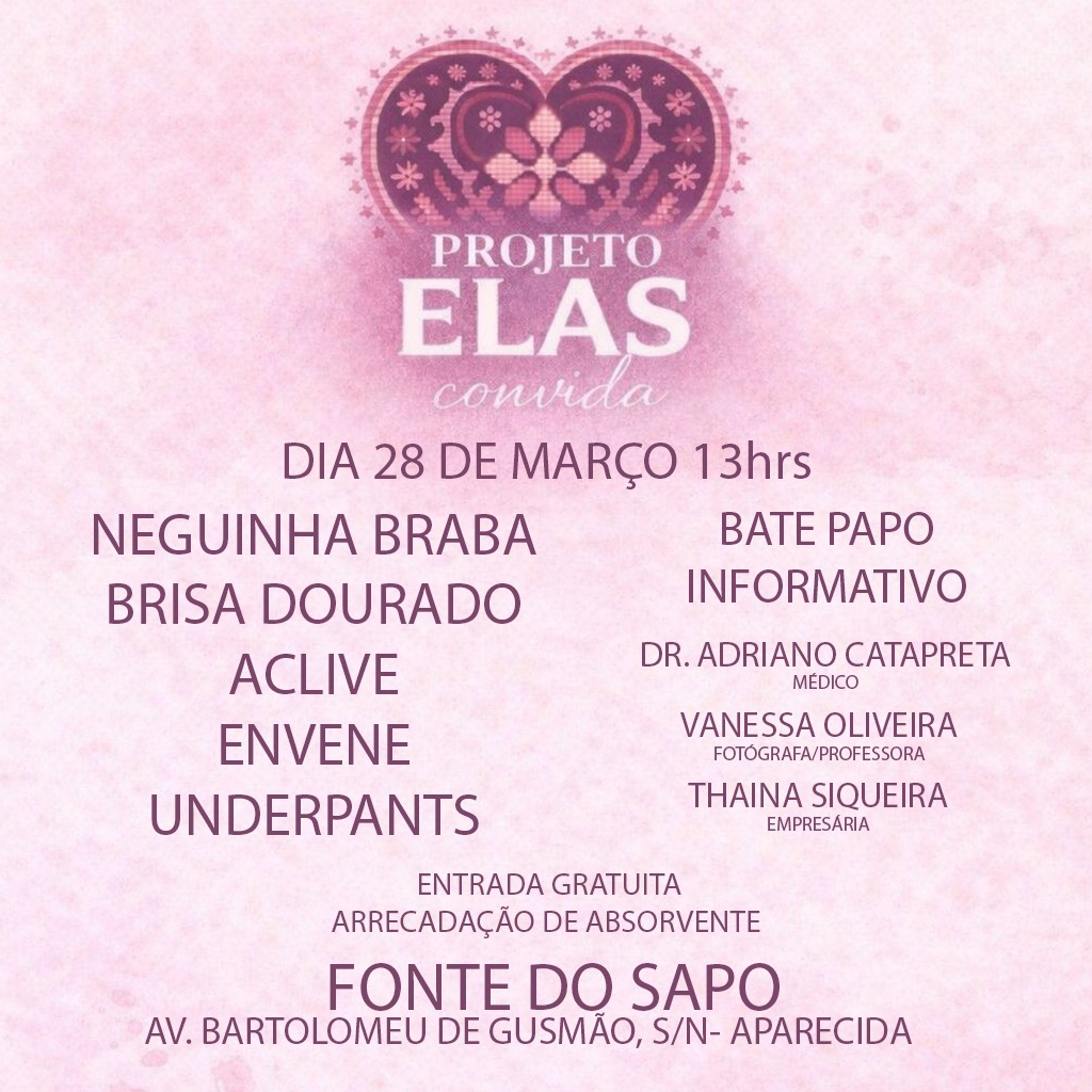 Projeto Elas ocupa a Fonte do Sapo