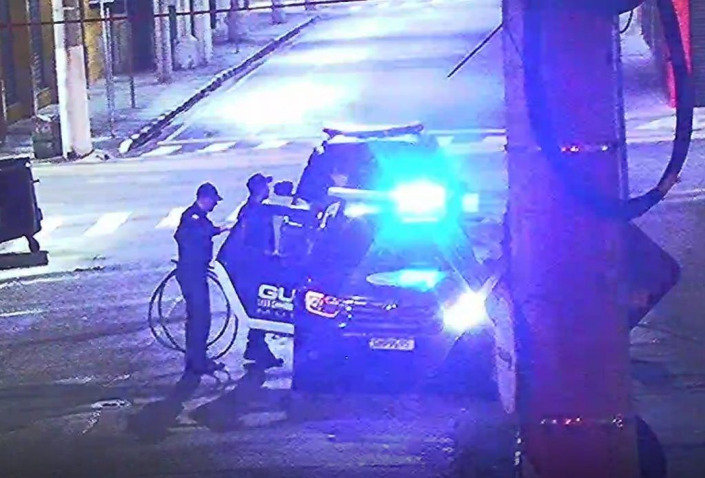 Guarda Municipal de Santos prende homem por furto de fiação elétrica no Centro