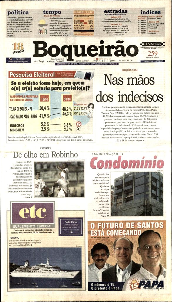 Boqnews e a intenção de voto do eleitorado confirmada nas urnas