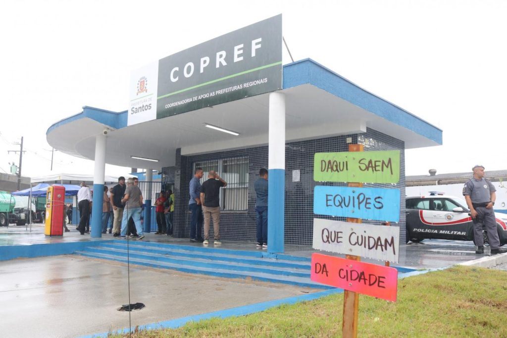 Entrada de Santos conta com novo Posto Avançado de Zeladoria