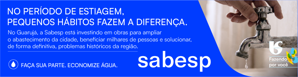 SABESP | CAMPANHA ESTIAGEM GUARUJÁ | BOQNEWS | PI